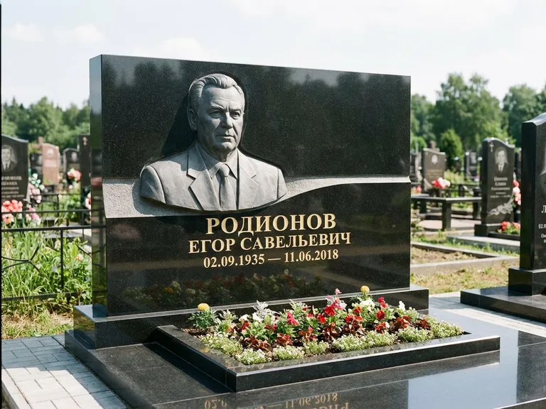 Памятник с барельефом — выполненная работа 27 в Тольятти
