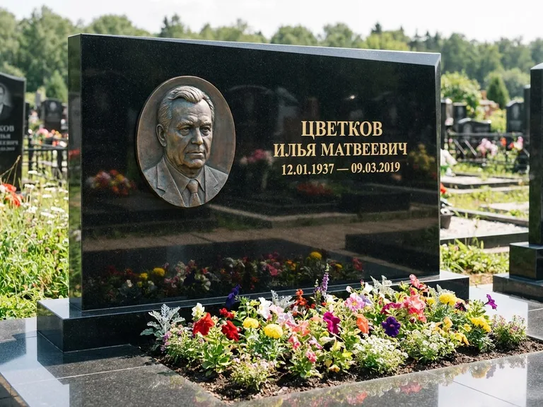 Памятник с барельефом — выполненная работа 33 в Тольятти