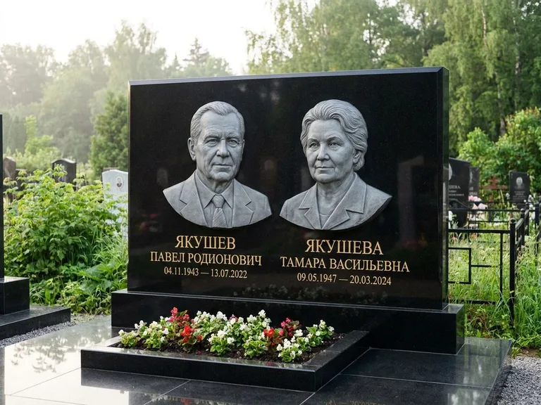 Памятник с барельефом — выполненная работа 36 в Тольятти