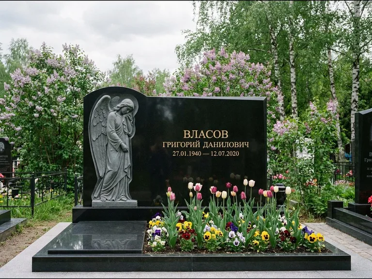 Памятник с барельефом — выполненная работа 3 в Тольятти