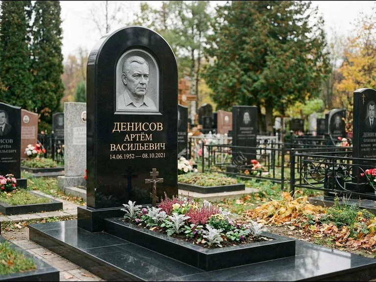 Памятник с барельефом — выполненная работа 5 в Тольятти