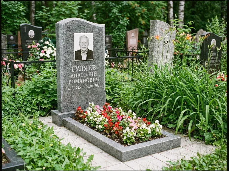 Портрет на керамике осенью в Тольятти