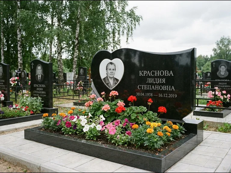 Портрет в форме сердца — работа «Краснова» в Тольятти
