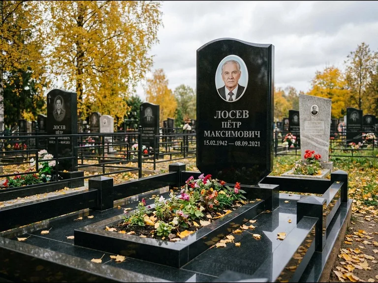 Керамический портрет — работа «Лосев» в Тольятти