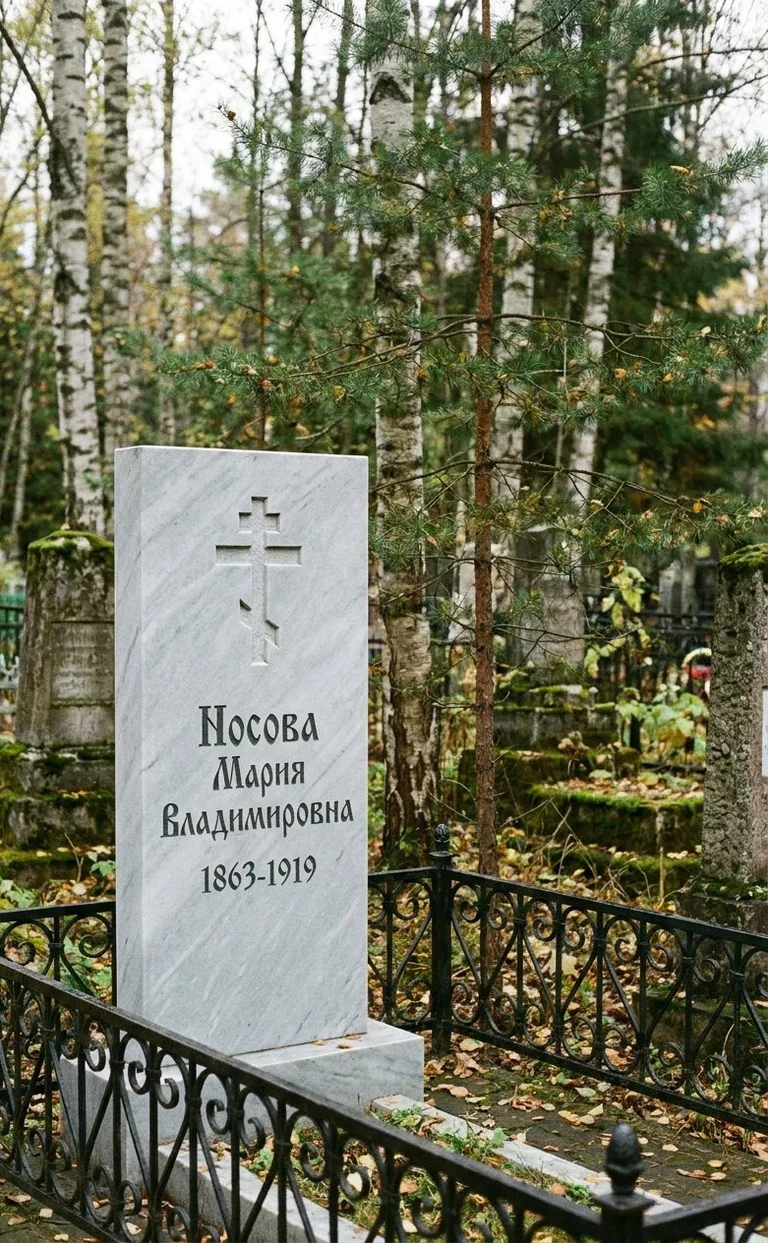 Старинная аллея на Егошихинском кладбище в Перми