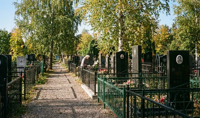 Александровское кладбище в Иркутска