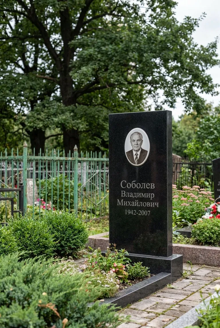 Аллея на Коминтерновском кладбище в Воронеже