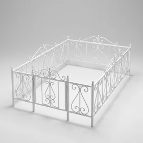 Оградка на могилу — ОГ014