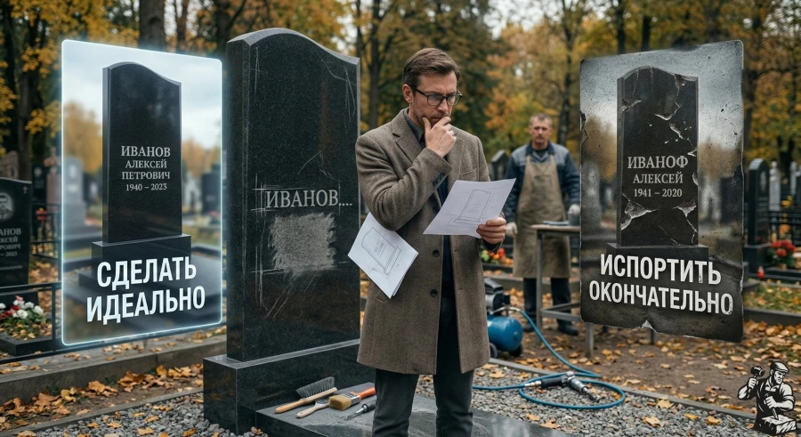 sravnenie-kachestvennoy-i-oshibochnoy-ustanovki-pamyatnika