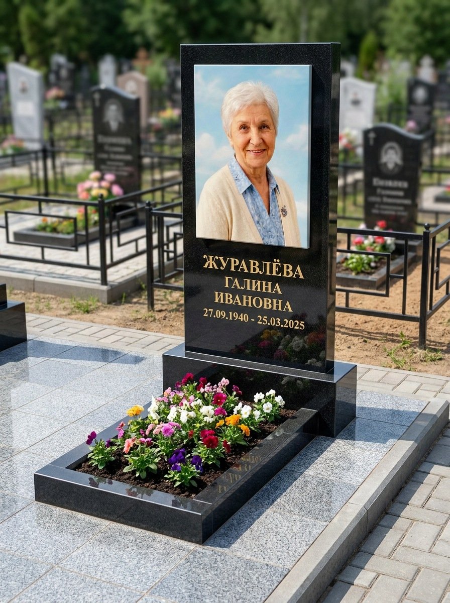 Портрет на памятнике в Тольятти — Портрет в полный рост — керамогранит 400×600 мм