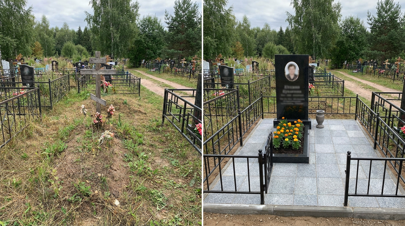 Памятник под ключ в Тольятти — пример 1