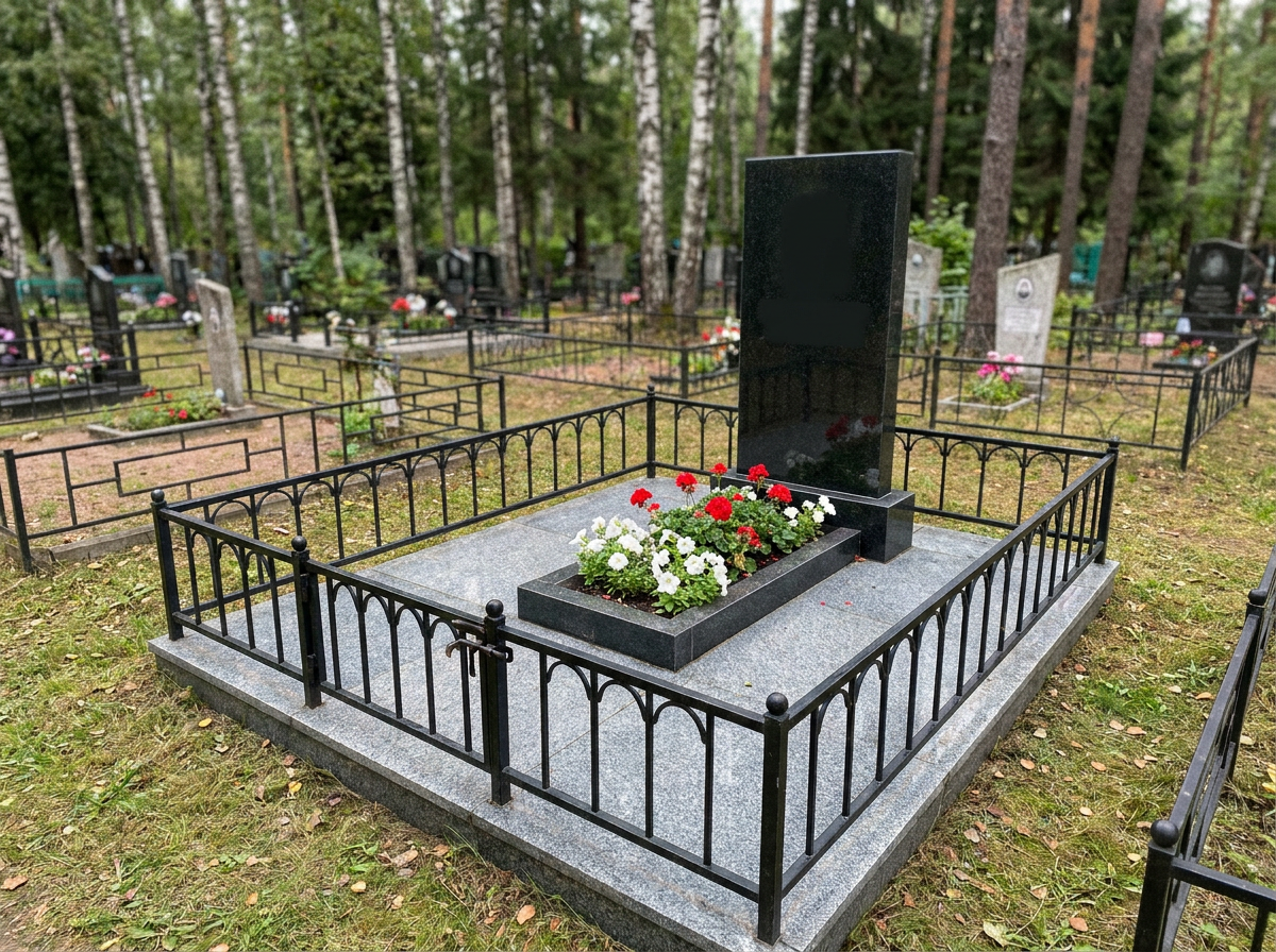 Уборка могилы в Тольятти — пример 3