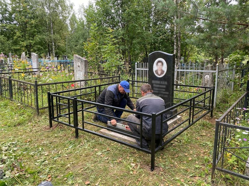 Установка ограды в Тольятти — пример 3