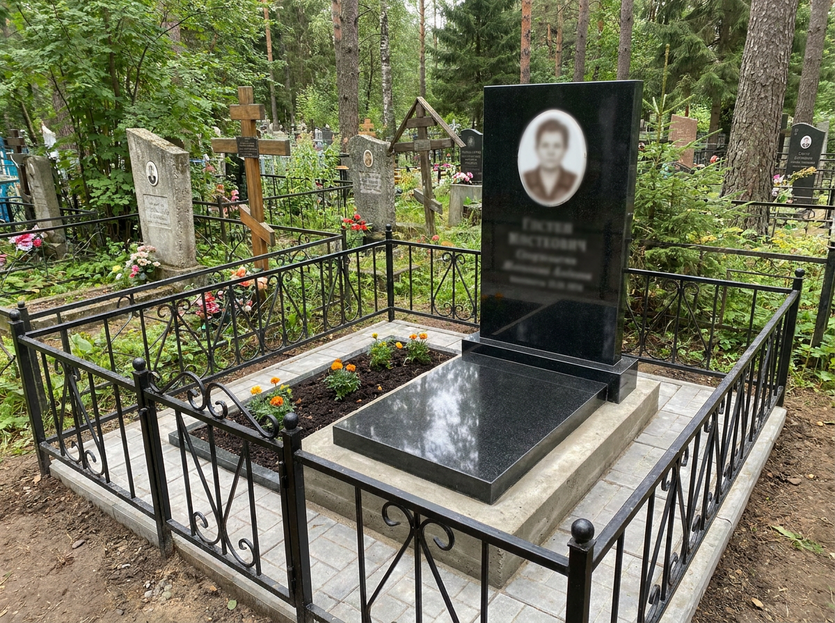 Установка памятника в Тольятти — пример 4